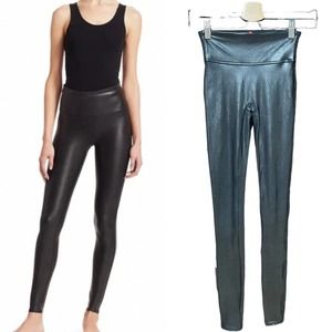 Spanx Faux Leather Leggings in Black Size XS